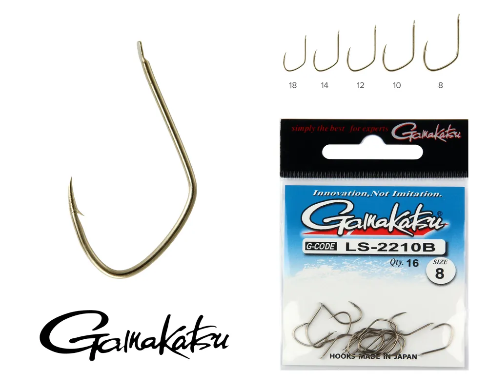 Gamakatsu LS-2210B/008 N/L 16db/cs. Bestel Nu