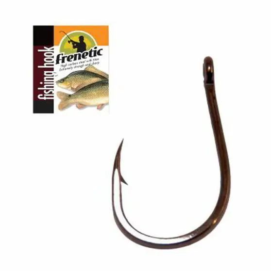 Frenetic horog FS540 vastag húsú pontyos amúros 4, Black Nikkel, 10db/csomag Lage Prijs