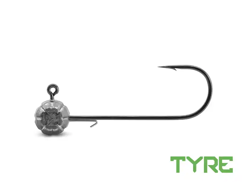 Betaalbaar Grub-tartóval ellátott Delphin TYRE jigfej / 5 db (50g-10/0)