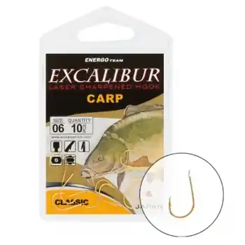 Excalibur Horog Carp Classic Gold 1 Speciale Aanbieding
