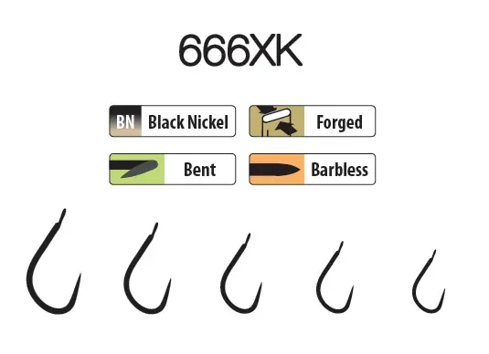 Trabucco Xps 666Xk 16 25 db/csg szakáll nélküli horog Nieuw
