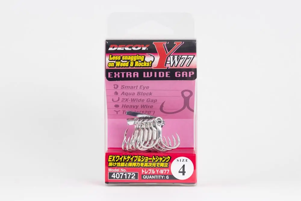 Korting Hármas Horog Decoy Y-W77 Extra Wide Gap 4