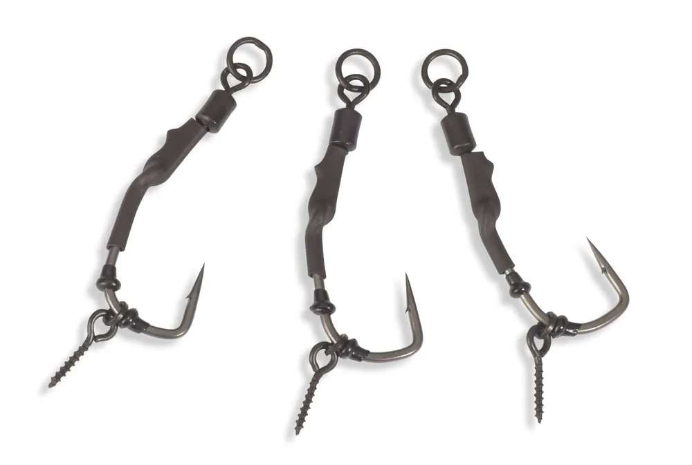 Direct Beschikbaar ANACONDA Piercer Ronnie Rig Angle 90 TGX Micro Barb pontyozó horog / 8 / 3db