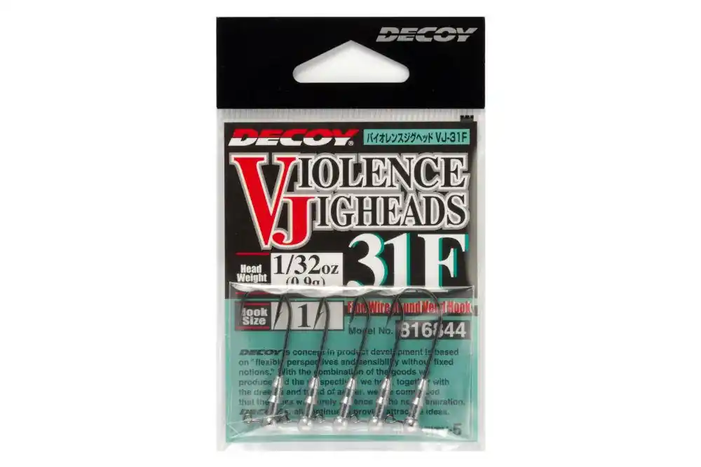 Jig Fej Decoy Vj-31F Violence Jighead 1 1.4g Must-Have