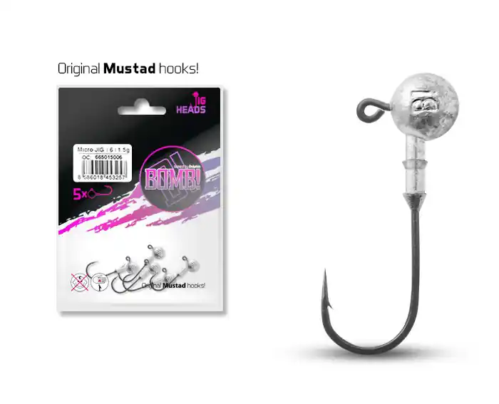 Betaalbaar Jig fej Delphin BOMB! / 5db (30g-4/0)
