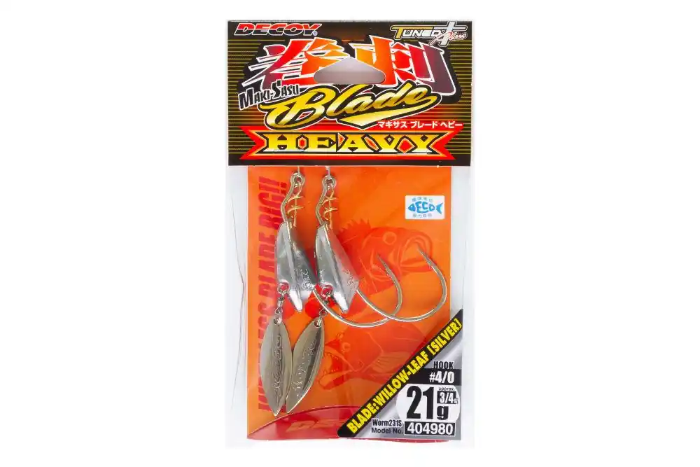 Offset Horog Súlyozott Decoy Worm 231S Makisagu Blade Heavy 1/0 11g Bestseller