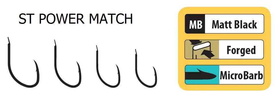 Trabucco St Power Match 14 horog 15 db Must-Have