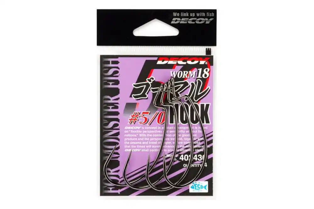 Premium Offset Horog Decoy Worm 18 Go-Maru 5/0