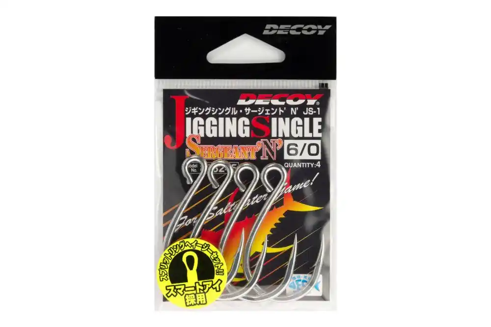Horog Decoy Js-1 Jigging Single Seargent N 5/0 Superprijs