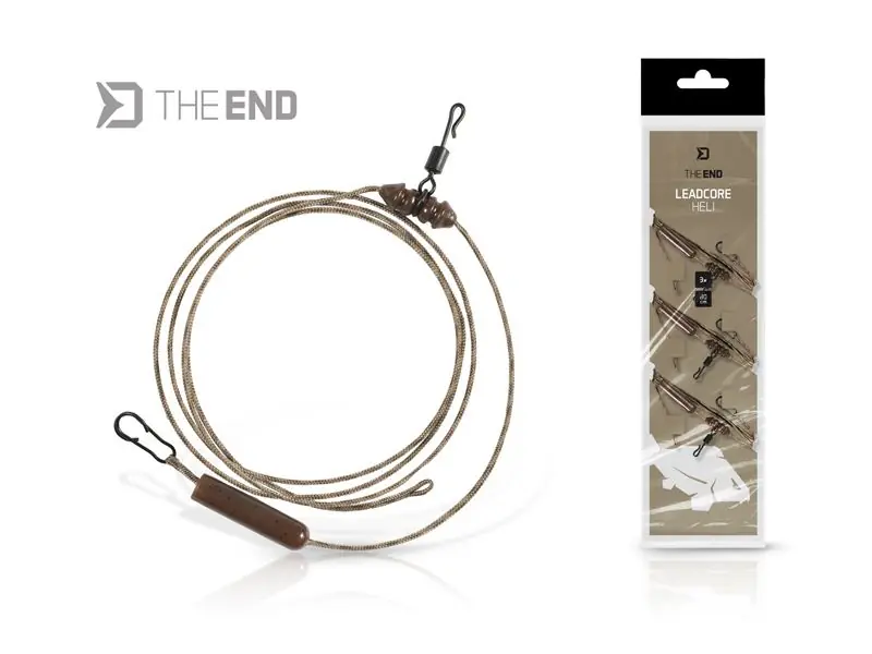 Delphin THE END Leadcore HELI / 3db (80cm) Beperkt Aanbod