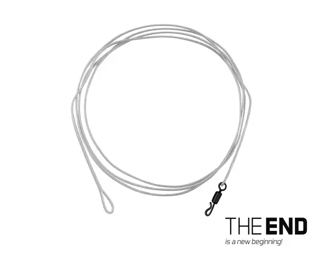 Gratis Retour Előke Delphin THE END FLRcarbon Leader / 1db (80 cm / 30lbs)
