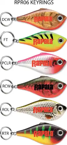 Rapala kulcstartó RPR06 RTRK Superprijs