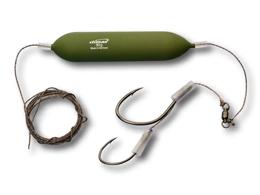 Climax Cult Catfish Rig Worm 180cm 80kg 7/0 9/0 harcsás szerelék Finale Uitverkoop
