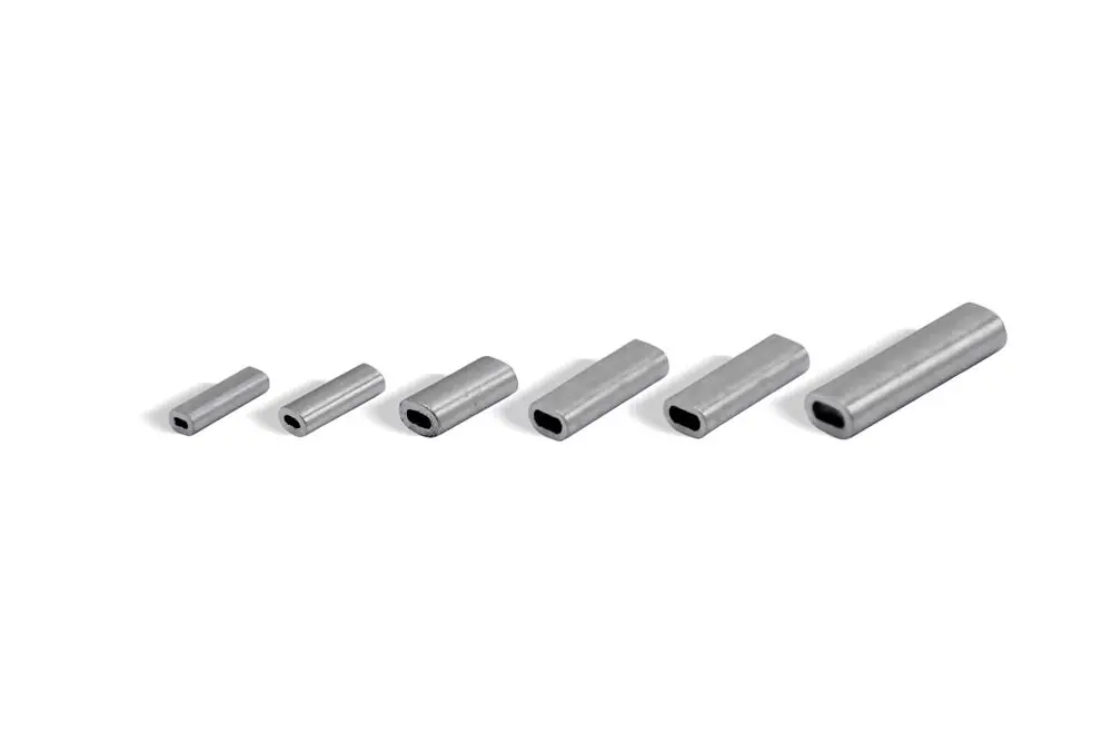 Colmic Krimpelő Cső Ovalis Aluminium 1.00-1.30mm Speciale Aanbieding