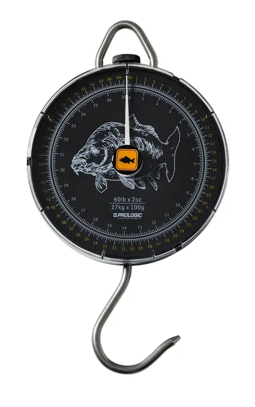 Beperkt Aanbod Prologic SPECIMEN DIAL SCALE 120LBS/4OZ 54KG/200G halmérleg