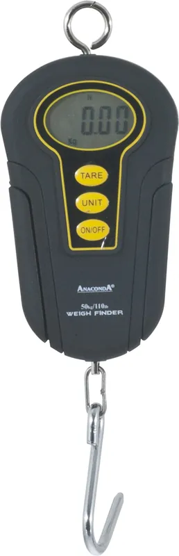 Superprijs ANACONDA Weigh Finder mérleg / 50 kg-ig / 20g pontosság / 2 X 1,5v AAA elem