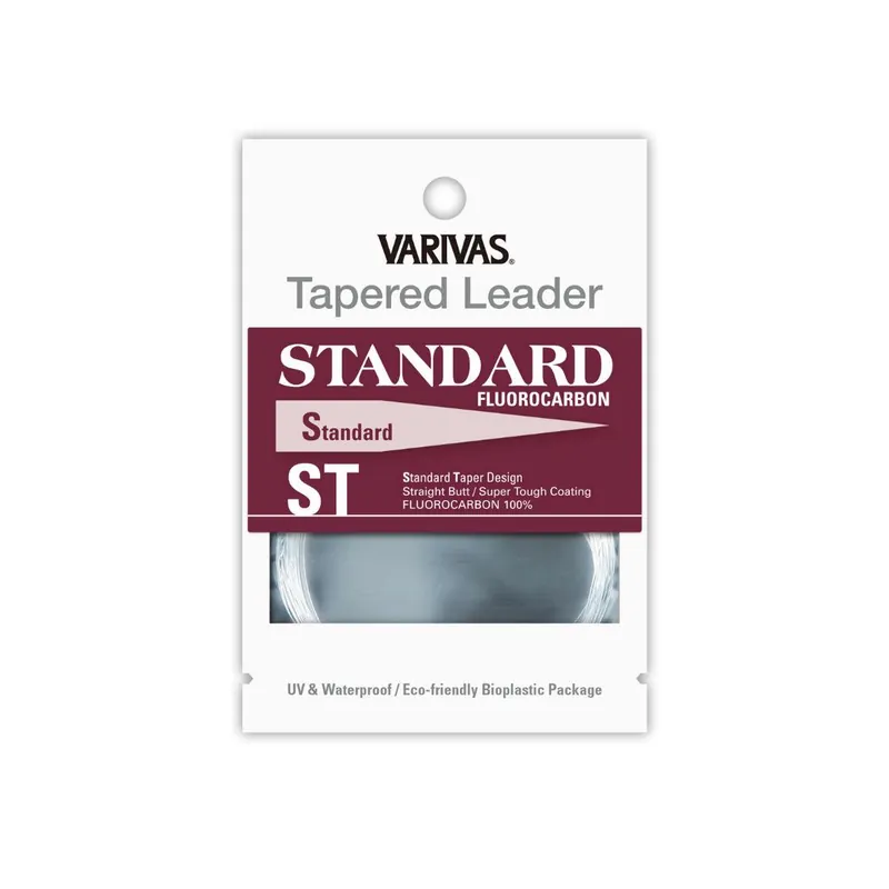Varivas Vékonyodó Előke Tapered Leader Standard St Fluorocarbon 0X 9ft 0.290mm-0.55mm Betrouwbaar