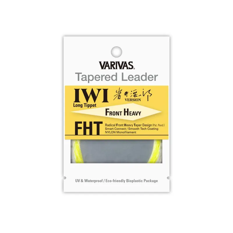 Favoriet Varivas Vékonyodó Előke Tapered Leader Iwi Fht 7X 16ft 0.104mm-0.43mm
