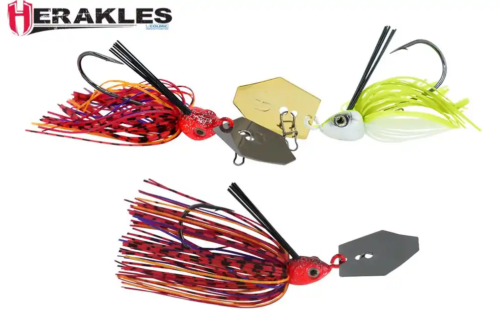 Herakles Amphibio Chatterbait 3/8Oz 10.5g Red Craw Koop Vandaag