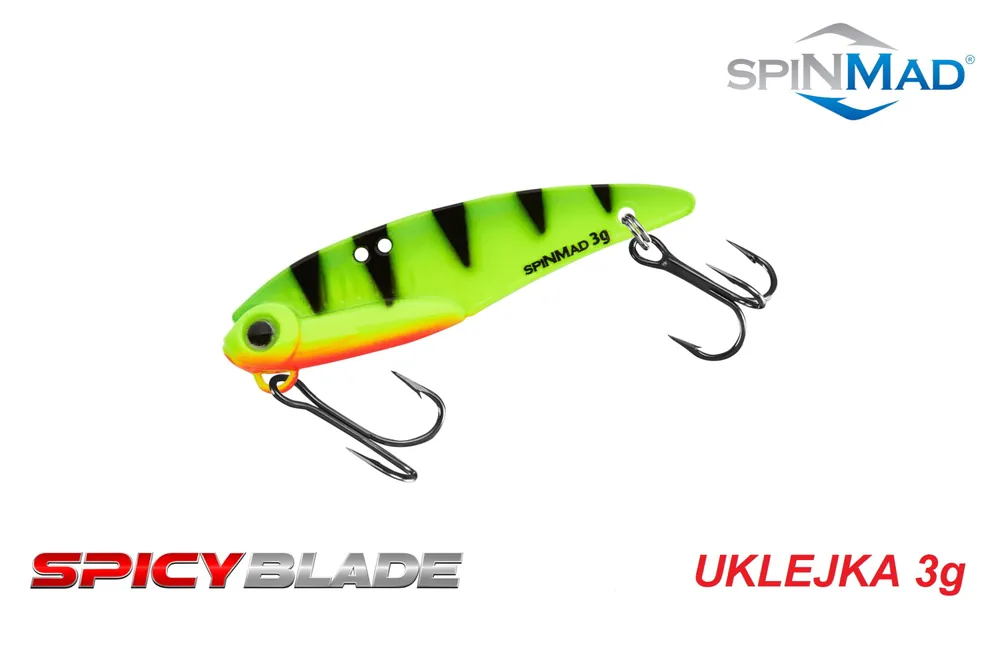 Bestel Nu SpinMad Uklejka Spicy Blade 33mm 3g 3505