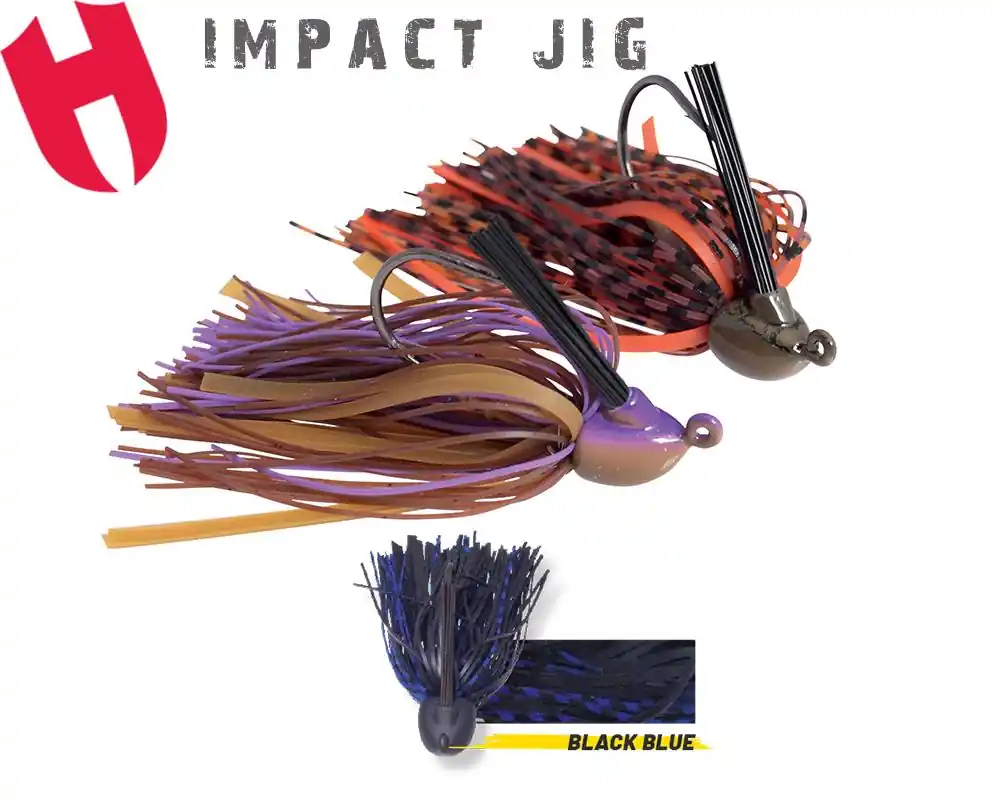 Uitverkoop Herakles Jig Impact 5/8Oz 17.5g Black Blue