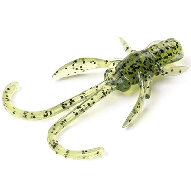 FISHUP Baffi Fly 1.5" (10pcs.), 042 - Watermelon Seed gumirák Rechtstreeks Van De Fabrikant