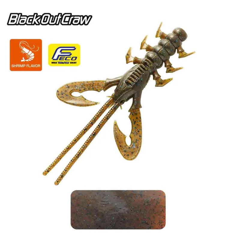 Tiemco Black Out Craw 4" 10cm Color 133 gumirák Must-Have