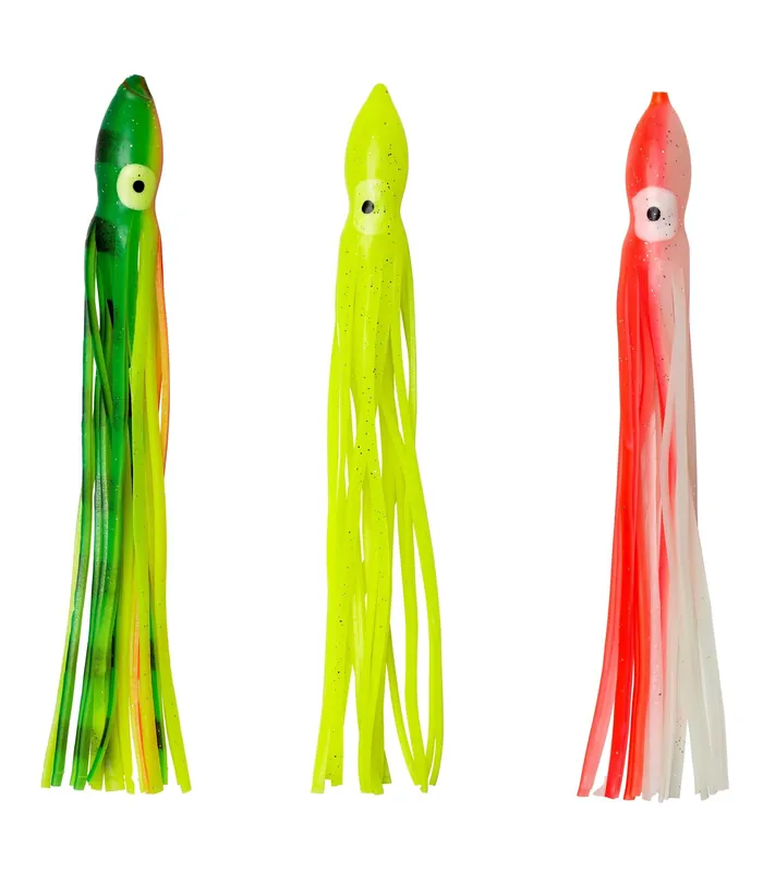 MADCAT A-STATIC OCTOPUSES 15CM 3 Darab FTG/YEL/MA harcsázó műcsali Koopje