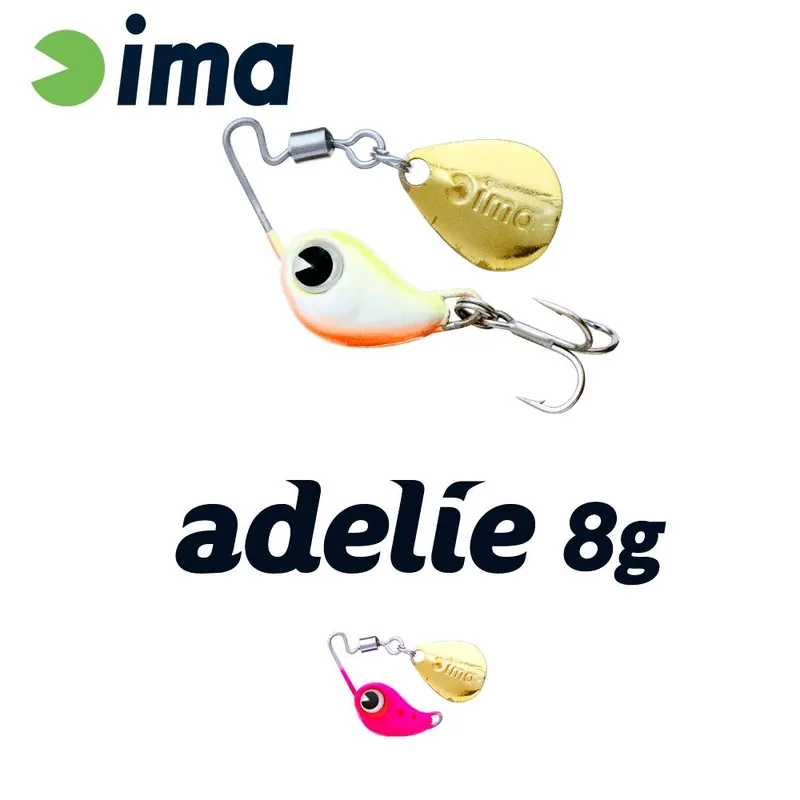Korting Ima Adelie 8 18mm 8g 005matt Pink Sardine spinnerbait