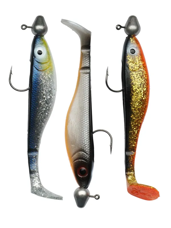 Nu Kopen Abu Garcia Svartzonker McPrey 10gr Rigged 3-Pack Clear Waters gumihal szett