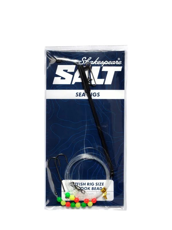 Finale Uitverkoop Flatfish Rig size 1 2-Hook Bead