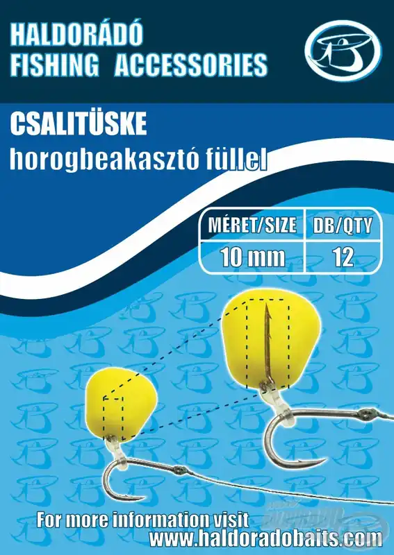 Must-Have Haldorádó Csalitüske horogbeakasztó füllel - 10mm
