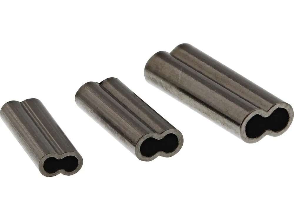 Lage Kosten WESTIN Double Wire Crimp 1,2mm Black Nickel 20pcs