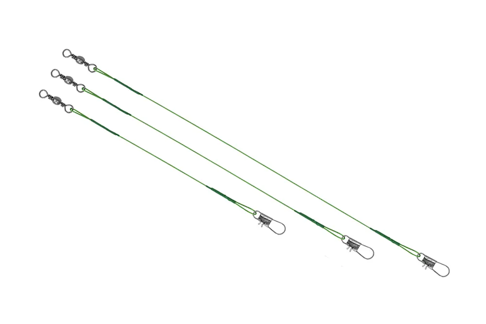 Predator-Z Drótelőke szett (1x7), 14kg, zöld, 50db Uitverkoop
