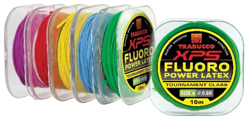 Xps Fluoro Latex 10/1.4mm 10m rakósgumi Aanbieding