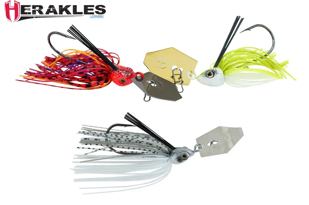 Herakles Amphibio Chatterbait 3/8Oz 10.5g Baitfish Gratis Retour