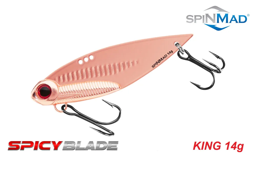 SpinMad King 75mm 14g 3808 blade Direct Beschikbaar