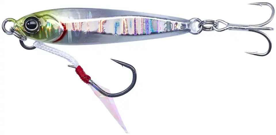 Fabrieksprijs Illex Big Backer Jig 20g Shirasu Silver/Magma pilker