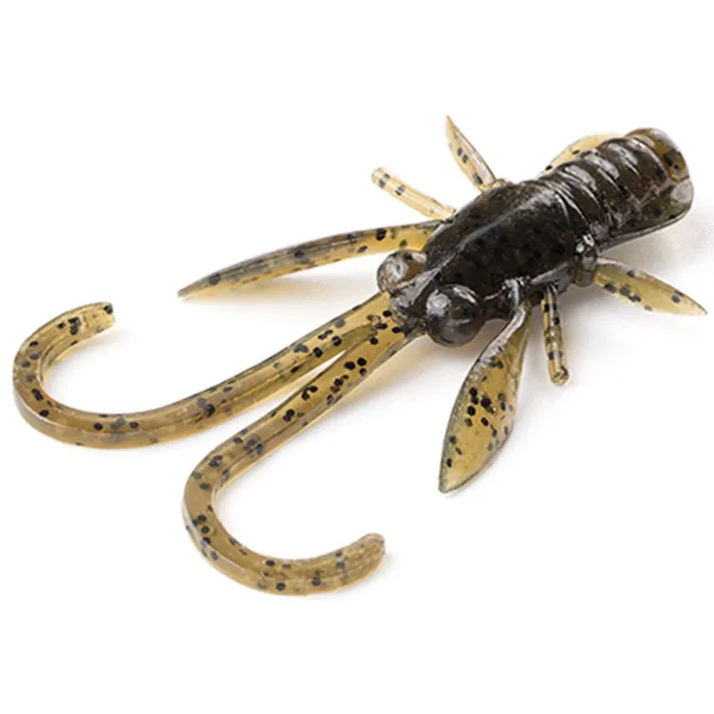 Beste Prijs FISHUP Baffi Fly 1.5" (10pcs.), 043 - Watermelon Brown/Black gumirák