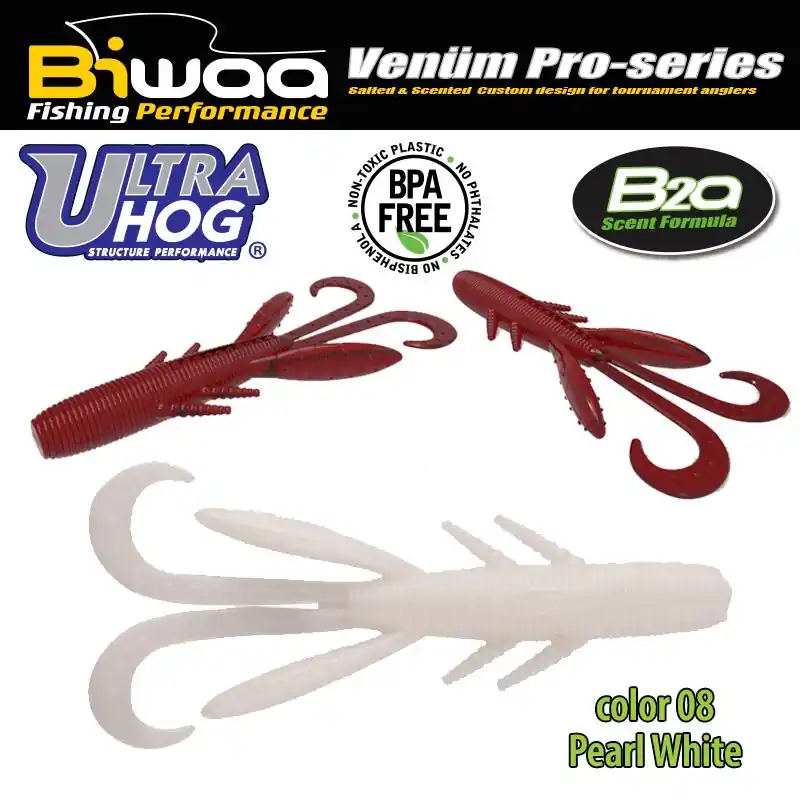 Biwaa Ultra Hog 3" 7.5cm 08 Pearl White gumirák Meest Verkocht