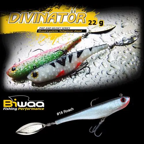 Biwaa Divinator Medium 18cm 35g 18 Roach tail spinner Actieprijs