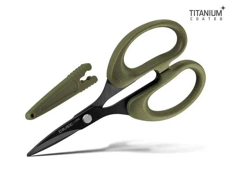 Delphin BladeX Long Titan fogazott horgászolló (12 cm) Koop Vandaag