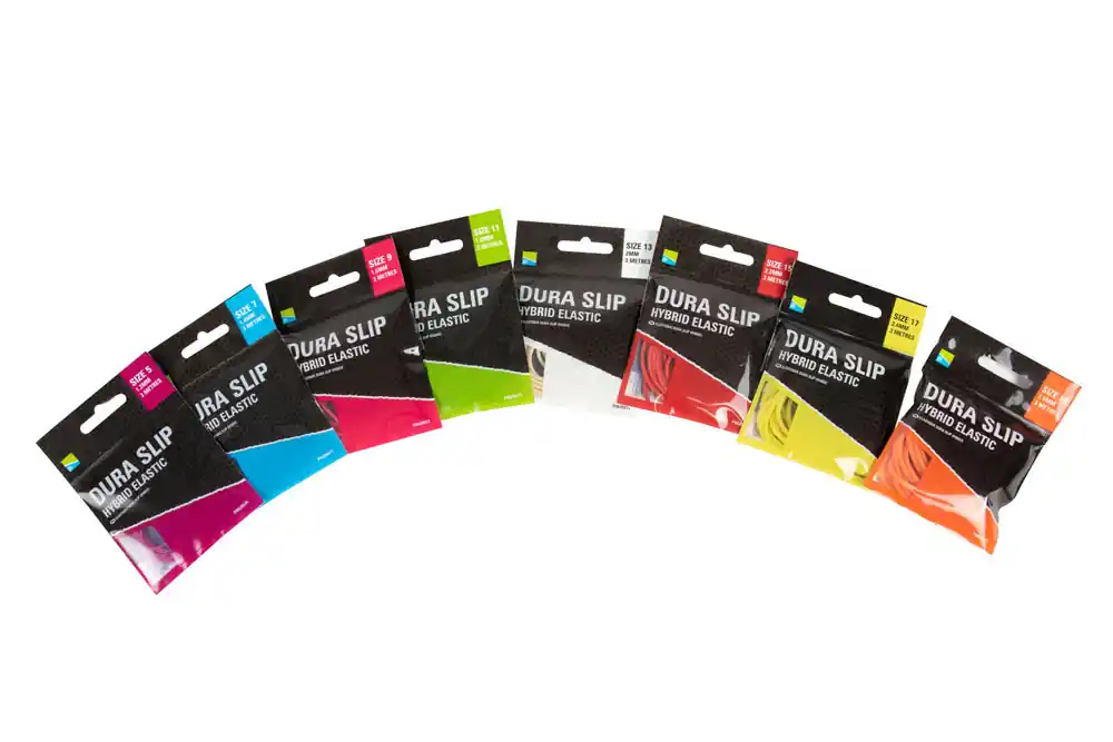 Beperkte Voorraad Preston Dura Slip Hybrid Elastic, Size 9, 1,6mm
