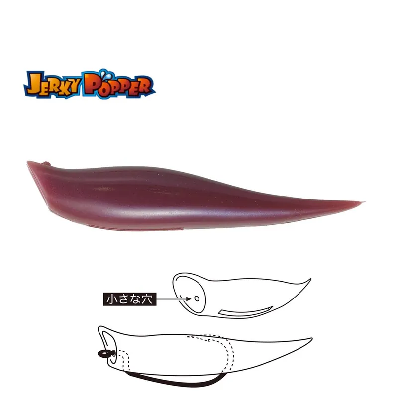 Tiemco Jerky Popper Eco 8.3cm 6g 09 Lively Earthworm Bestseller