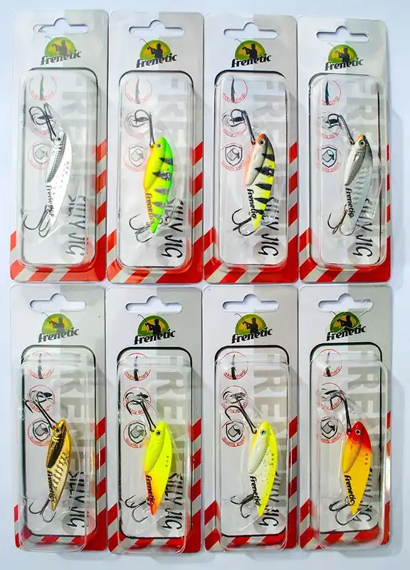 Aanbieding Frenetic Silly Jig 18g Trikolor blade