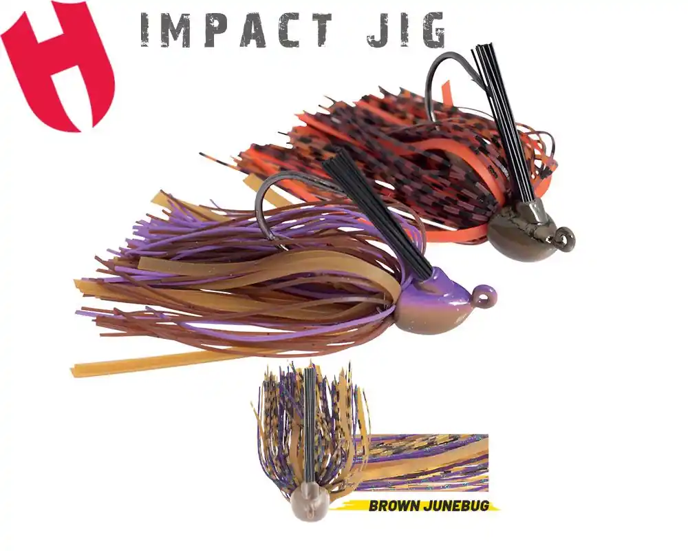 Exclusieve Aanbieding Herakles Jig Impact 5/8Oz 17.5g Brown/Junebug