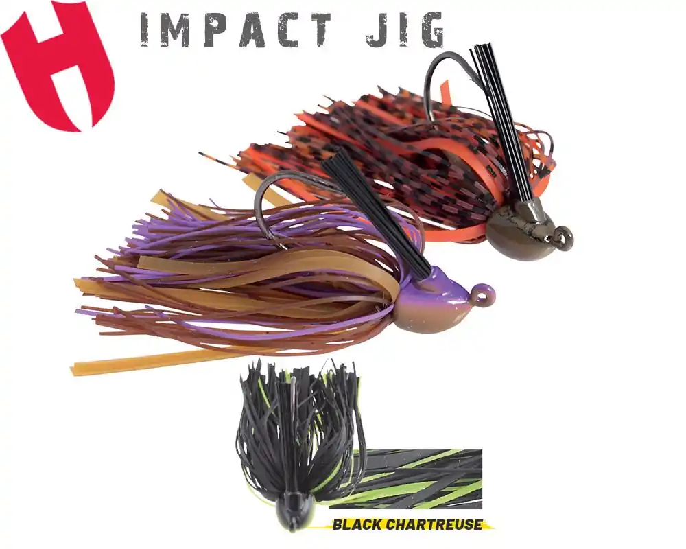 Voordeelprijs Herakles Jig Impact 3/8Oz 10.5g Black/Chartreuse