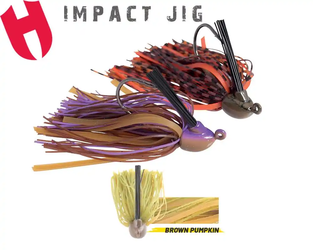 Herakles Jig Impact 1/4Oz 7g Brown/Pumpkin Fabrieksprijs