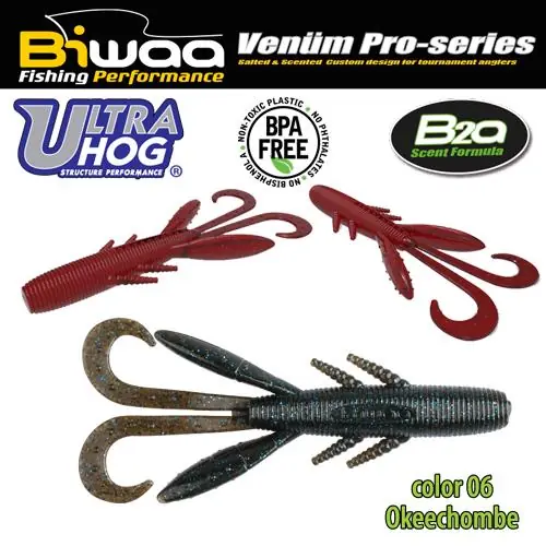 Tijdelijk Beschikbaar Biwaa Ultra Hog 4" 10cm 06 Okeechombe gumirák