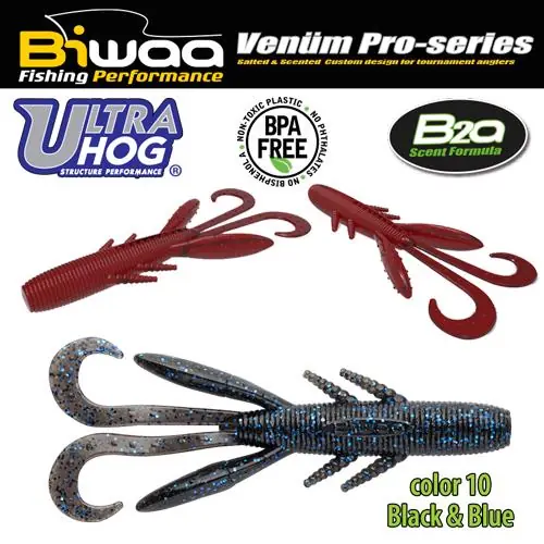 Koop Online Biwaa Ultra Hog 3" 7.5cm 10 Black & Blue gumirák